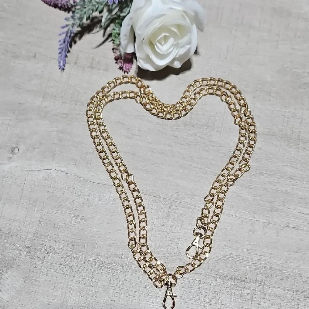 Elegant 🎁Gold Tone Chain Crossbody Strap